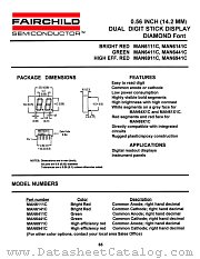 MAN6141C datasheet pdf Fairchild Semiconductor