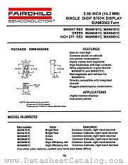 MAN6161C datasheet pdf Fairchild Semiconductor