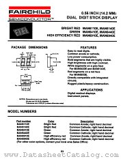 MAN6410E datasheet pdf Fairchild Semiconductor