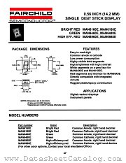 MAN6460E datasheet pdf Fairchild Semiconductor