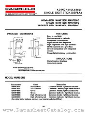 MANF280C datasheet pdf Fairchild Semiconductor