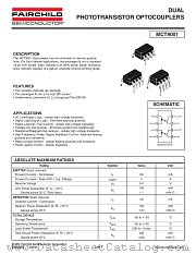 MCT9001 datasheet pdf Fairchild Semiconductor
