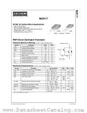 MJD117 datasheet pdf Fairchild Semiconductor