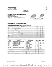 MJD200 datasheet pdf Fairchild Semiconductor