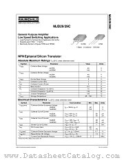 MJD29C datasheet pdf Fairchild Semiconductor