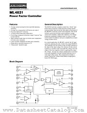 ML4821 datasheet pdf Fairchild Semiconductor