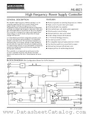 ML4823 datasheet pdf Fairchild Semiconductor