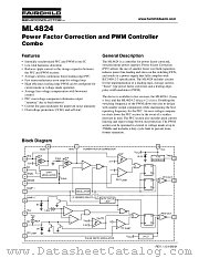 ML4824-2 datasheet pdf Fairchild Semiconductor