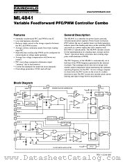 ML4841 datasheet pdf Fairchild Semiconductor