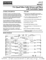 ML6427 datasheet pdf Fairchild Semiconductor