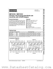 MM74C244 datasheet pdf Fairchild Semiconductor