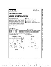 MM74C906 datasheet pdf Fairchild Semiconductor