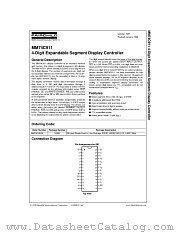 MM74C911 datasheet pdf Fairchild Semiconductor