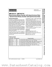 MM74HC161 datasheet pdf Fairchild Semiconductor