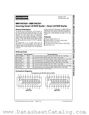 MM74HC540 datasheet pdf Fairchild Semiconductor