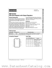 MM74HC594 datasheet pdf Fairchild Semiconductor
