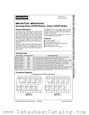 MM74HCT240 datasheet pdf Fairchild Semiconductor