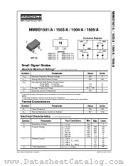 MMBD1503A datasheet pdf Fairchild Semiconductor