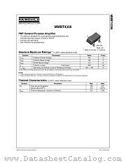 MMBT4356 datasheet pdf Fairchild Semiconductor
