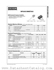 MMBTA05 datasheet pdf Fairchild Semiconductor