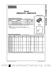 MMBZ5223B datasheet pdf Fairchild Semiconductor