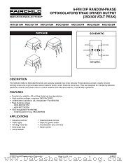 MOC3011-M datasheet pdf Fairchild Semiconductor