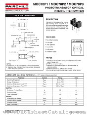 MOC70P1 datasheet pdf Fairchild Semiconductor