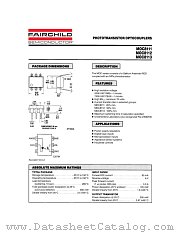 MOC8111 datasheet pdf Fairchild Semiconductor
