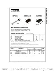 MPSA55 datasheet pdf Fairchild Semiconductor