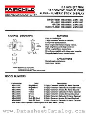 MSA5180C datasheet pdf Fairchild Semiconductor