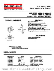MSD344C datasheet pdf Fairchild Semiconductor