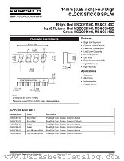 MSQC6110C datasheet pdf Fairchild Semiconductor