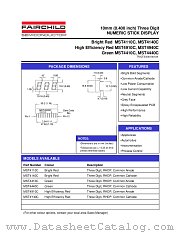 MST4110C datasheet pdf Fairchild Semiconductor