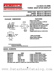 MST4141C datasheet pdf Fairchild Semiconductor