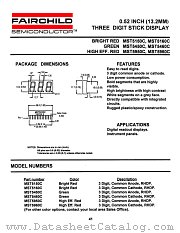 MST5450C datasheet pdf Fairchild Semiconductor