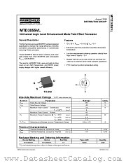 MTD3055VL datasheet pdf Fairchild Semiconductor