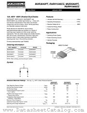 MUR3040PT datasheet pdf Fairchild Semiconductor