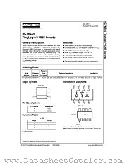 NC7NZ04 datasheet pdf Fairchild Semiconductor