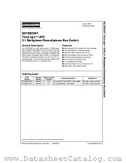 NC7SB3257 datasheet pdf Fairchild Semiconductor