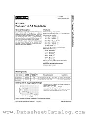 NC7SV34 datasheet pdf Fairchild Semiconductor