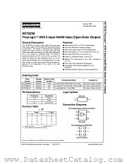 NC7SZ38 datasheet pdf Fairchild Semiconductor