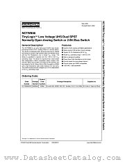 NC7WB66 datasheet pdf Fairchild Semiconductor