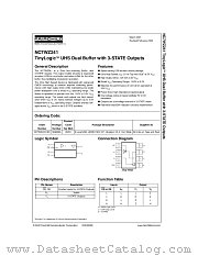 NC7WZ241 datasheet pdf Fairchild Semiconductor