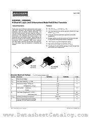 NDB4060L datasheet pdf Fairchild Semiconductor
