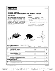 NDB6030L datasheet pdf Fairchild Semiconductor