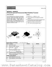 NDB603AL datasheet pdf Fairchild Semiconductor
