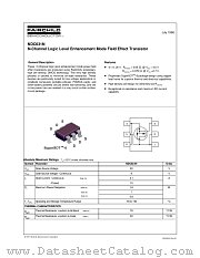NDC631N datasheet pdf Fairchild Semiconductor