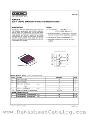 NDH8304P datasheet pdf Fairchild Semiconductor