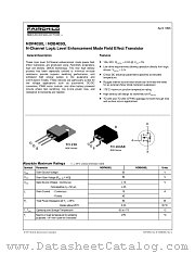 NDP4050L datasheet pdf Fairchild Semiconductor