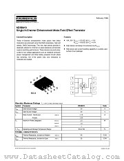 NDS8410 datasheet pdf Fairchild Semiconductor